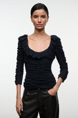 GRETTA TOP | BLACK