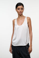 YVES SILK TANK | IVORY