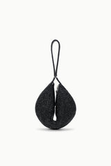 DEMY BEADED SHOULDER BAG | BLACK
