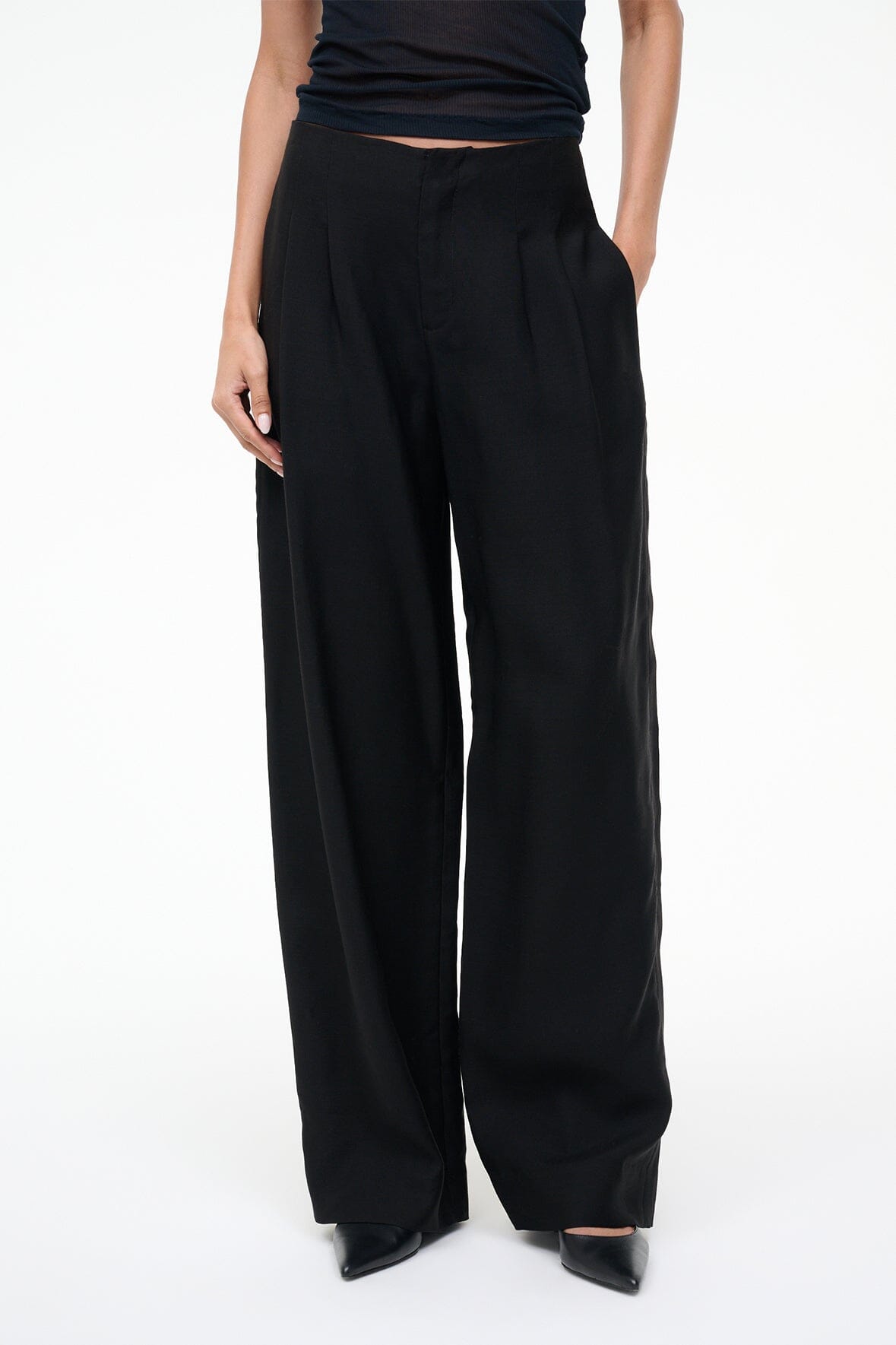 PIERRE PANT | BLACK