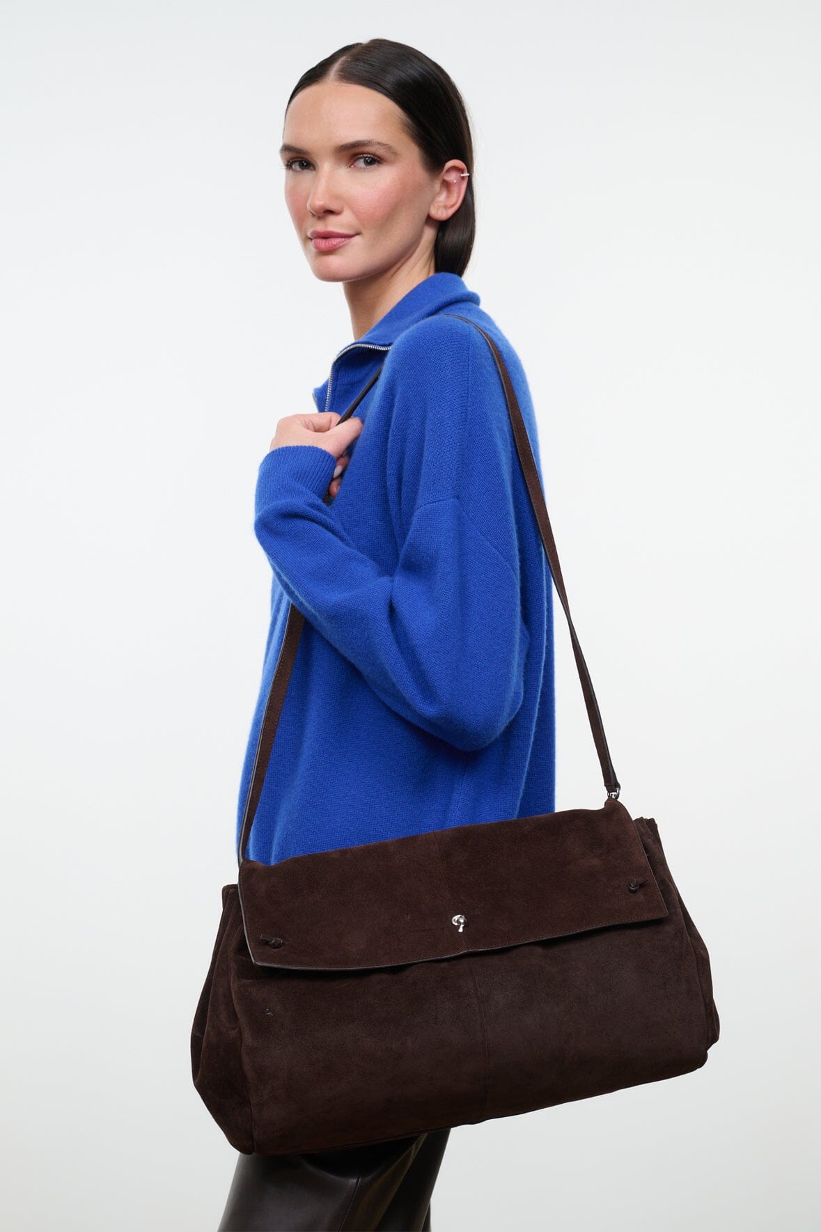 CY OVERSIZED BAG | ESPRESSO