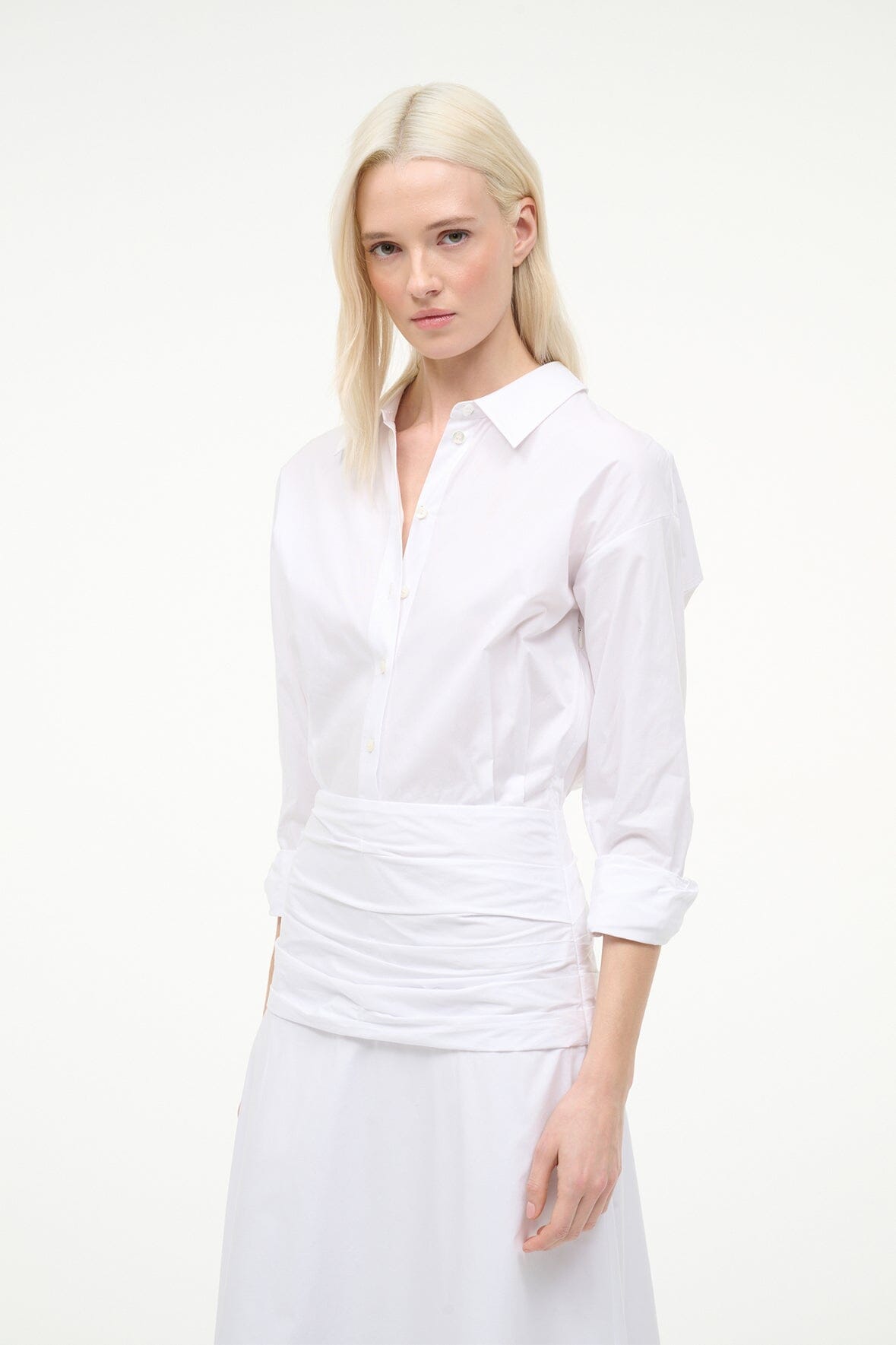 INDYA DRESS | WHITE