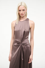 JAELYN SILK DRESS | MINK