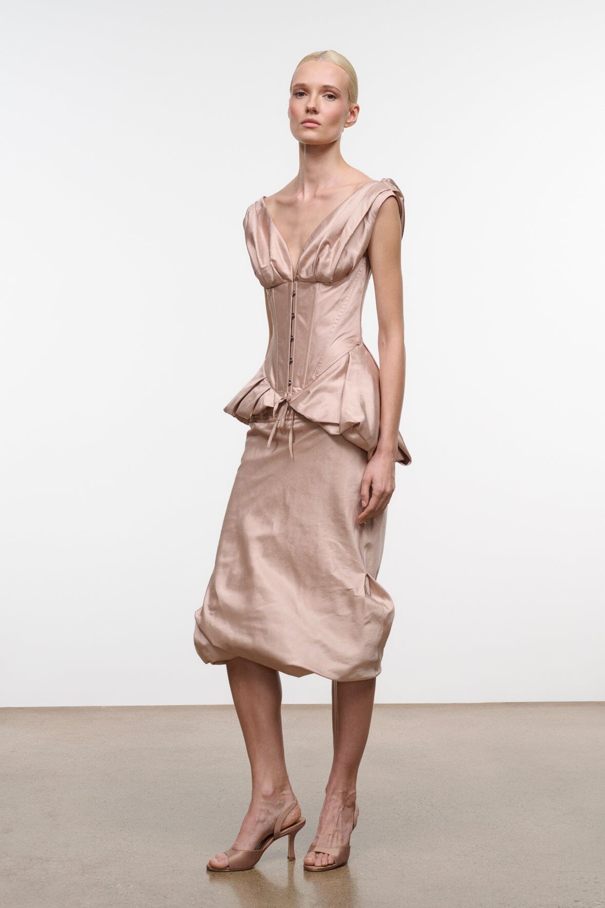 FABIANNE SILK TOP | SANDROSE