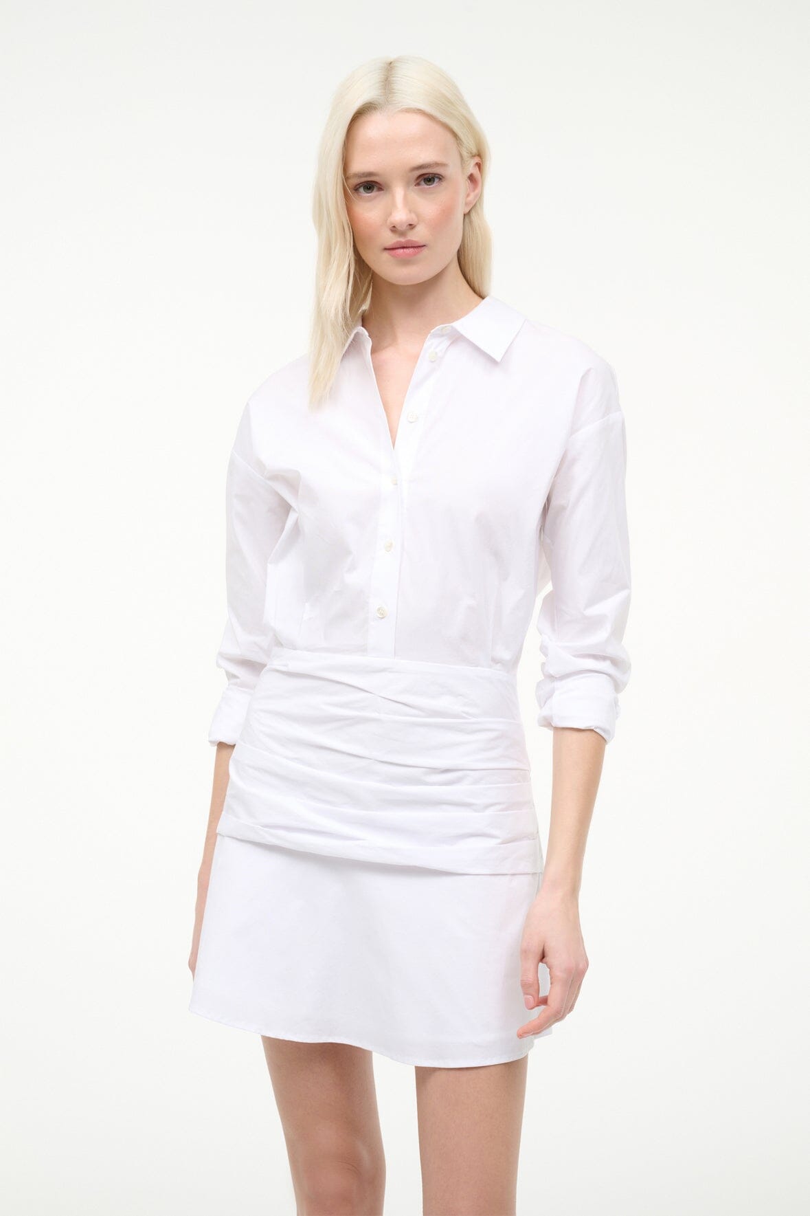 INDYA MINI DRESS | WHITE