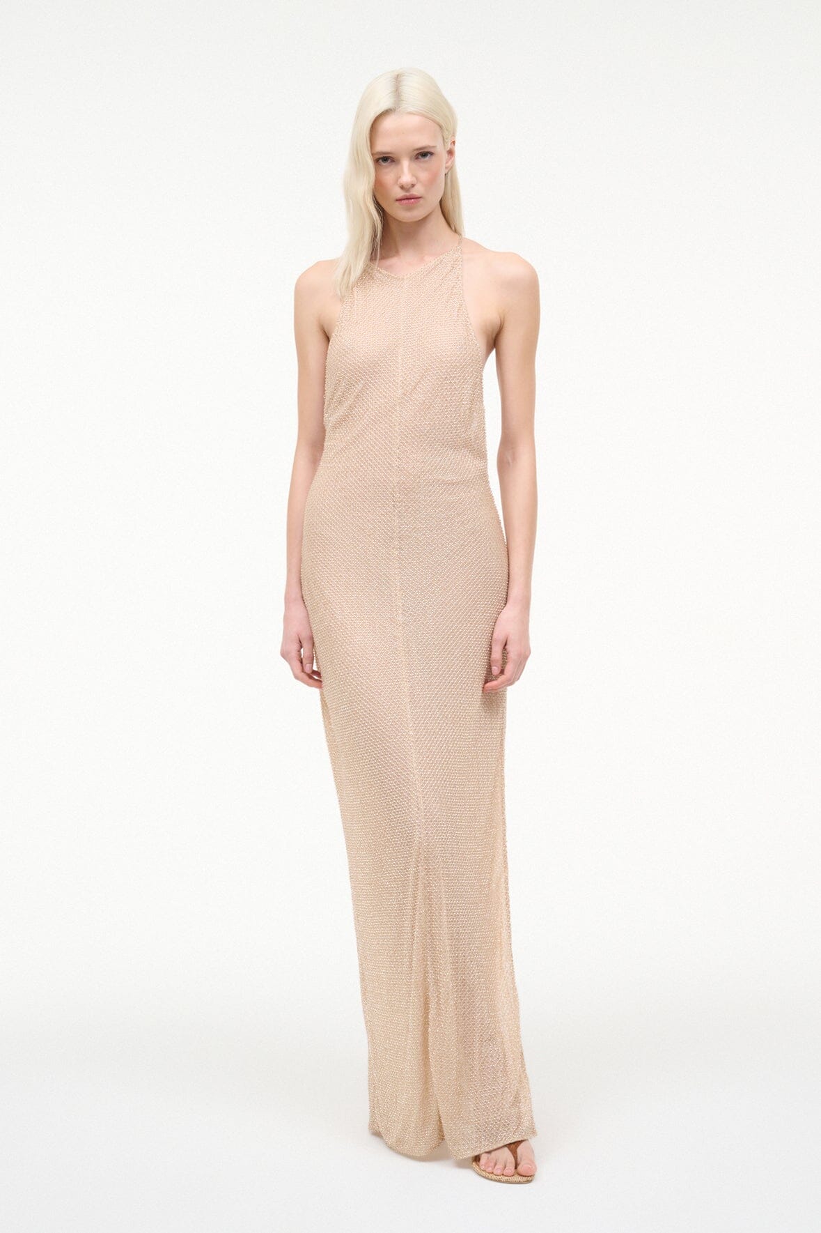 RHEA DRESS | CHAMPAGNE