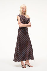 PHARE SILK DRESS | REDONDO STRIPE