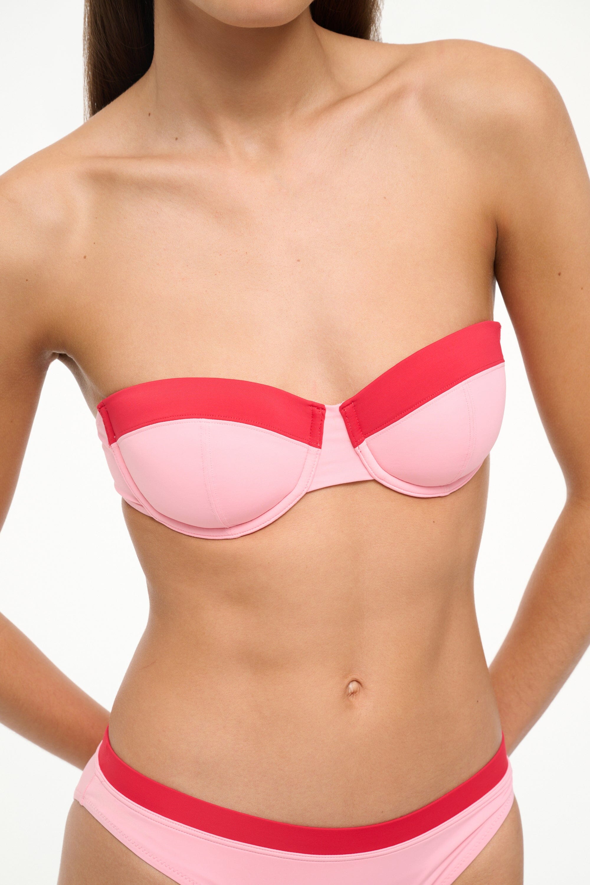 JO BALCONETTE BIKINI TOP | SWEETHEART CHERRY