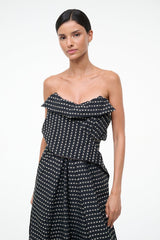 ALESSIA DRESS | BLACK GEO