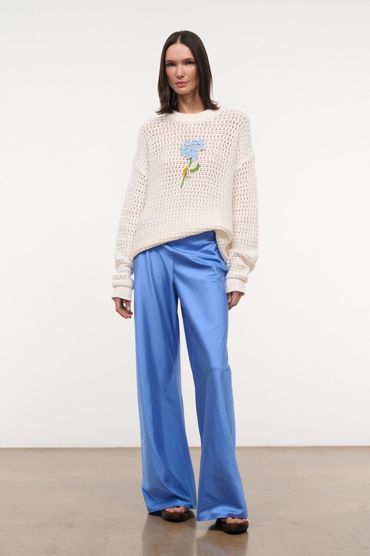 GIADA SWEATER | NANTUCKET HYDRANGEA