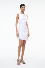 CALLIE MINI DRESS | WHITE