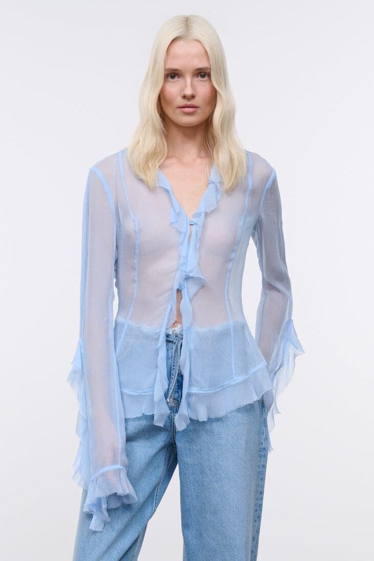 KELLCY TOP | CLEAR BLUE