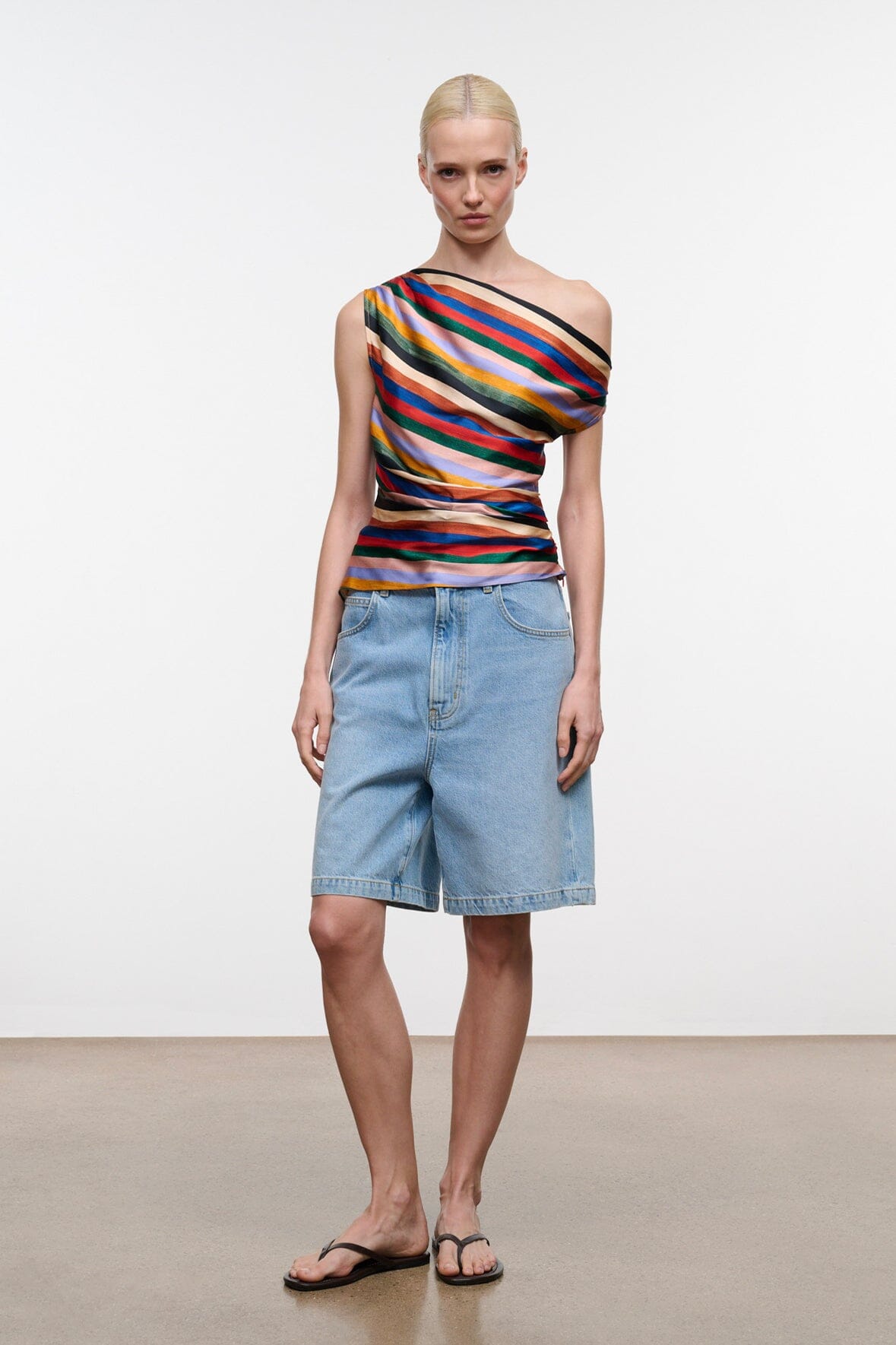 PHARE SILK TOP | ARTIST STRIPE