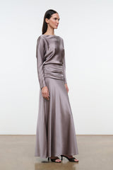 FREDA SILK DRESS | ZINC