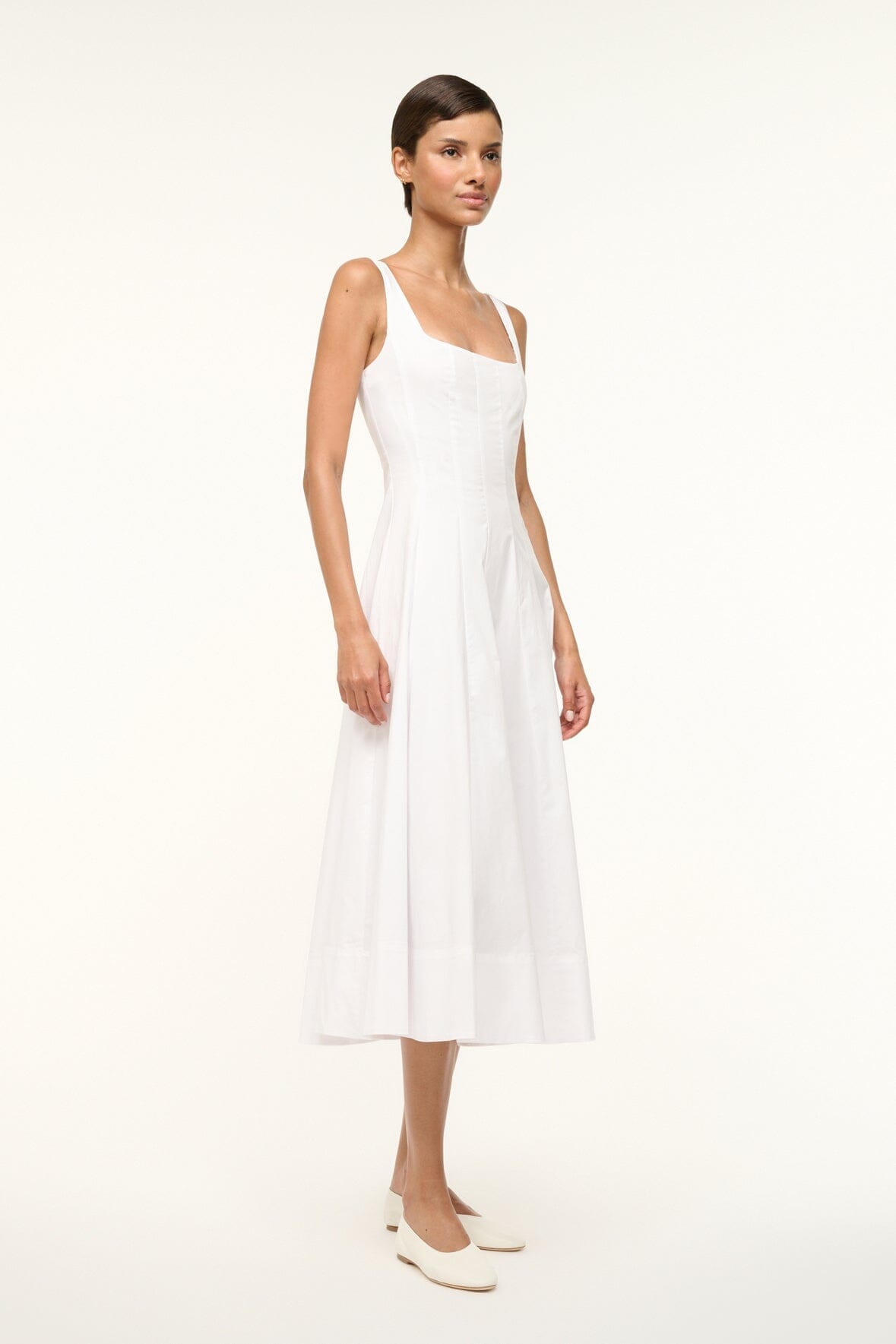 WELLS DRESS | WHITE