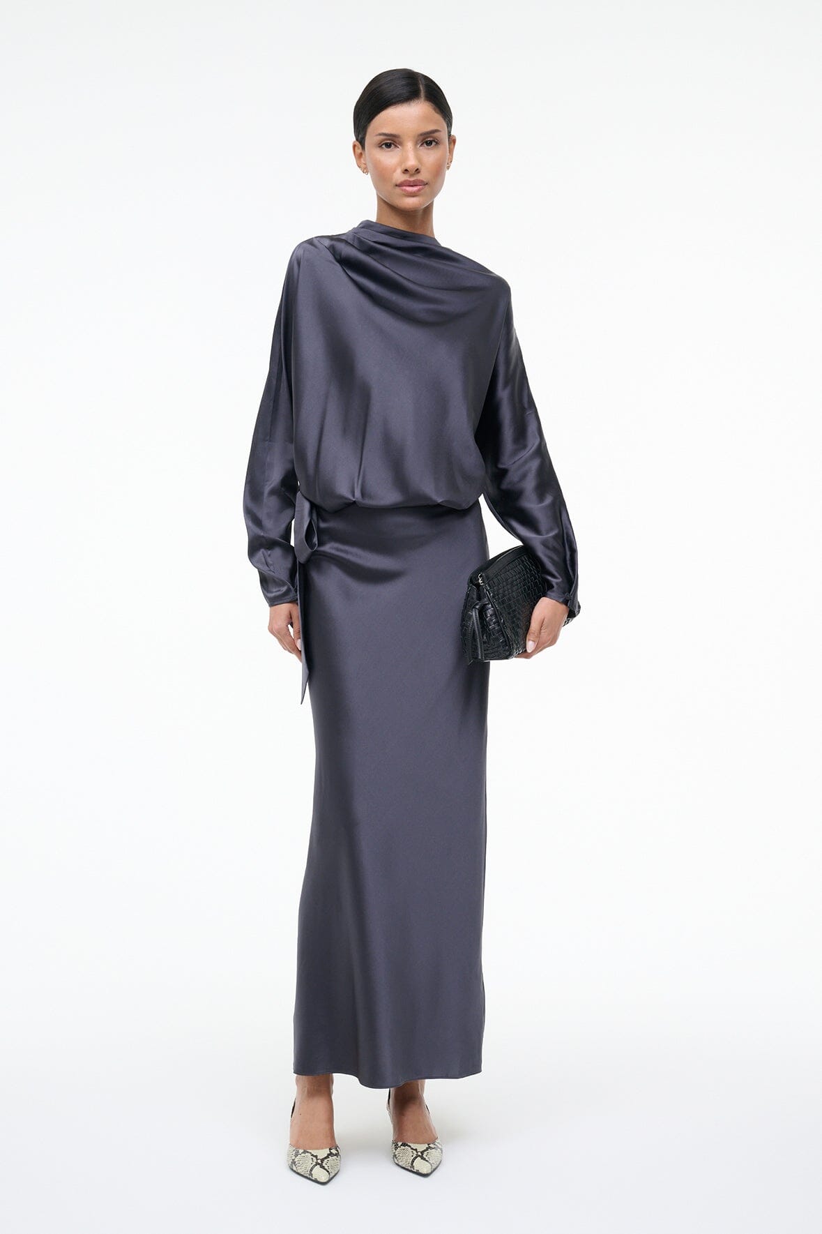 PHOEBE SILK DRESS | NOCTURNE