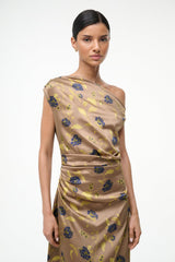 PHARE SILK DRESS | VINTAGE FLORAL