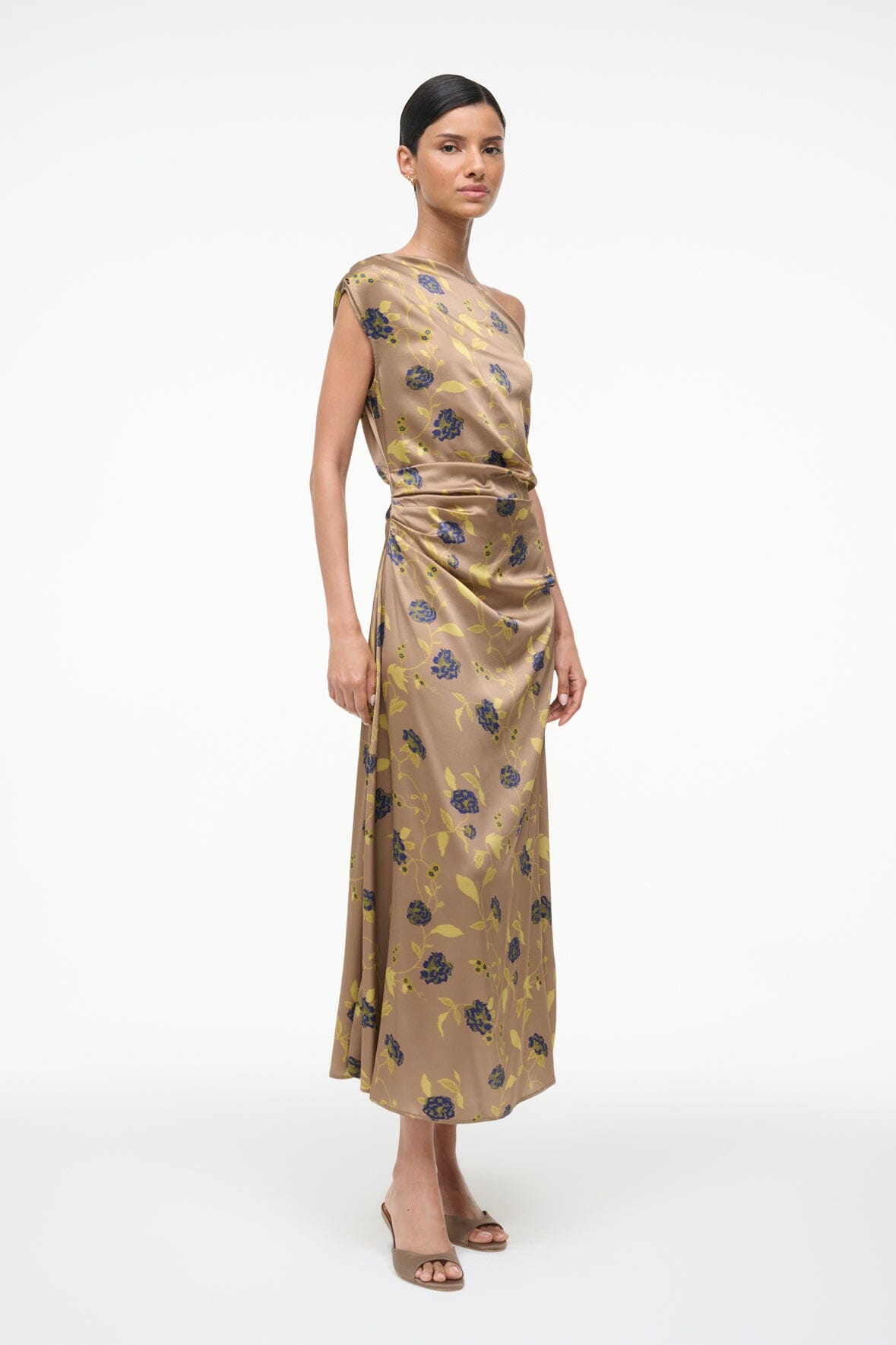 PHARE SILK DRESS | VINTAGE FLORAL