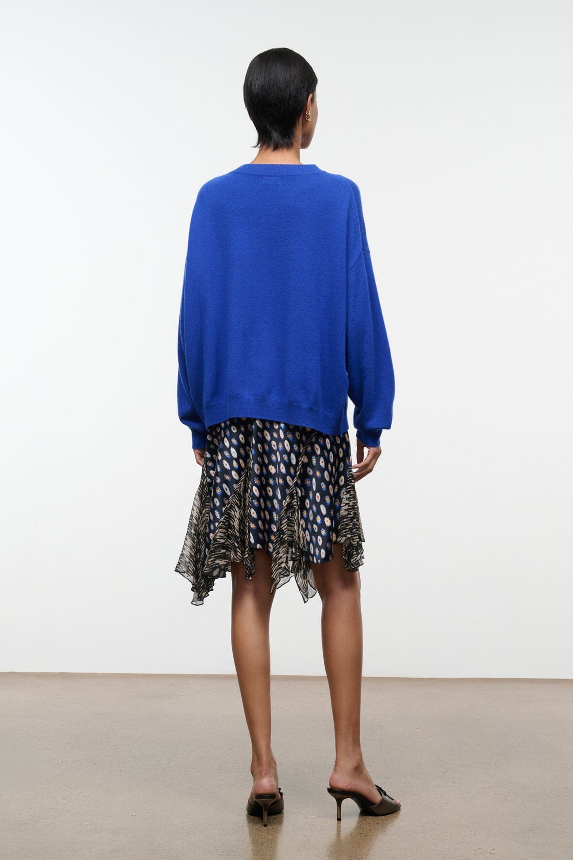 REANNAH SILK SKIRT | GLASSWORK MULTI