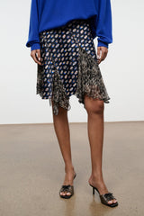 REANNAH SILK SKIRT | GLASSWORK MULTI