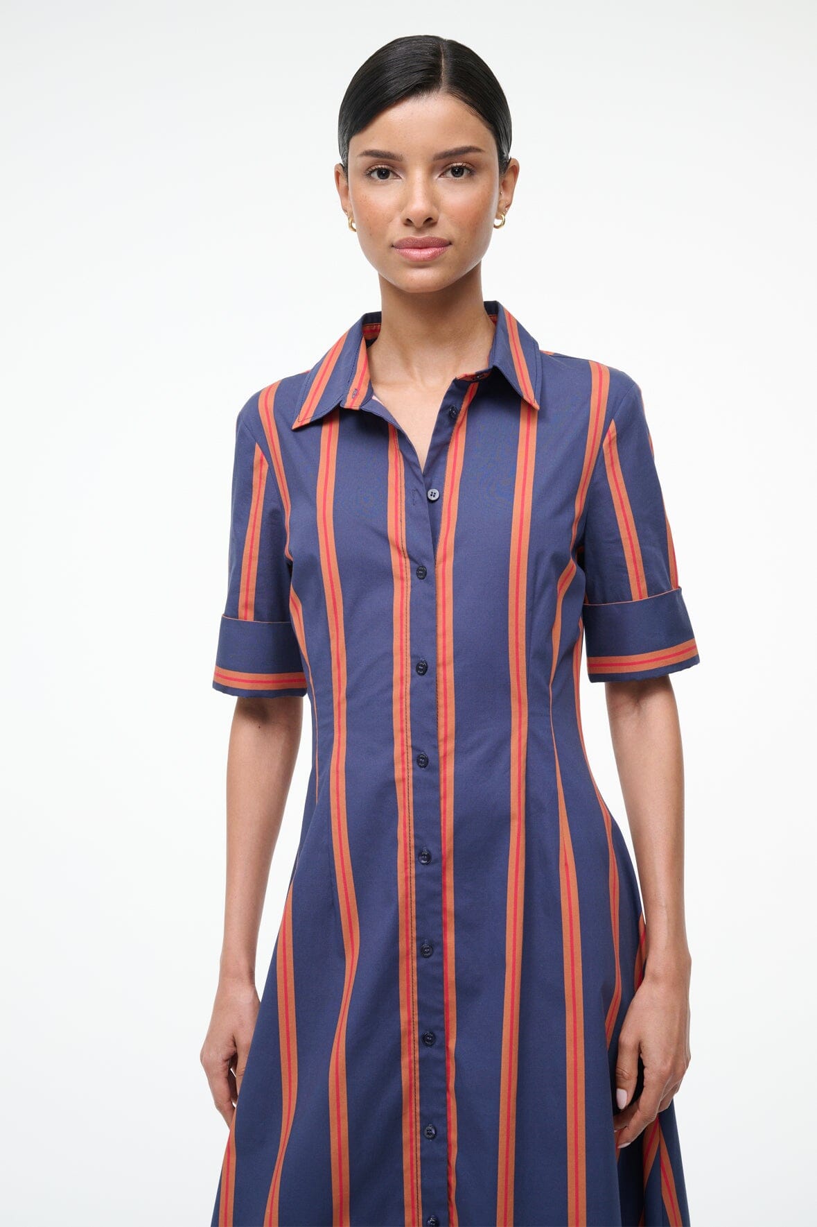 JOAN DRESS | RAILROAD STRIPE