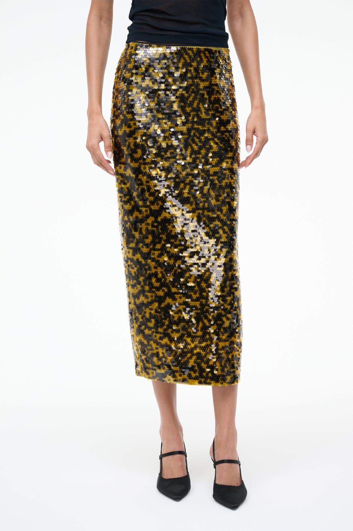 CIARA SKIRT | TURMERIC BLACK