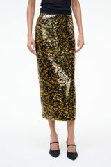CIARA SKIRT | TURMERIC BLACK