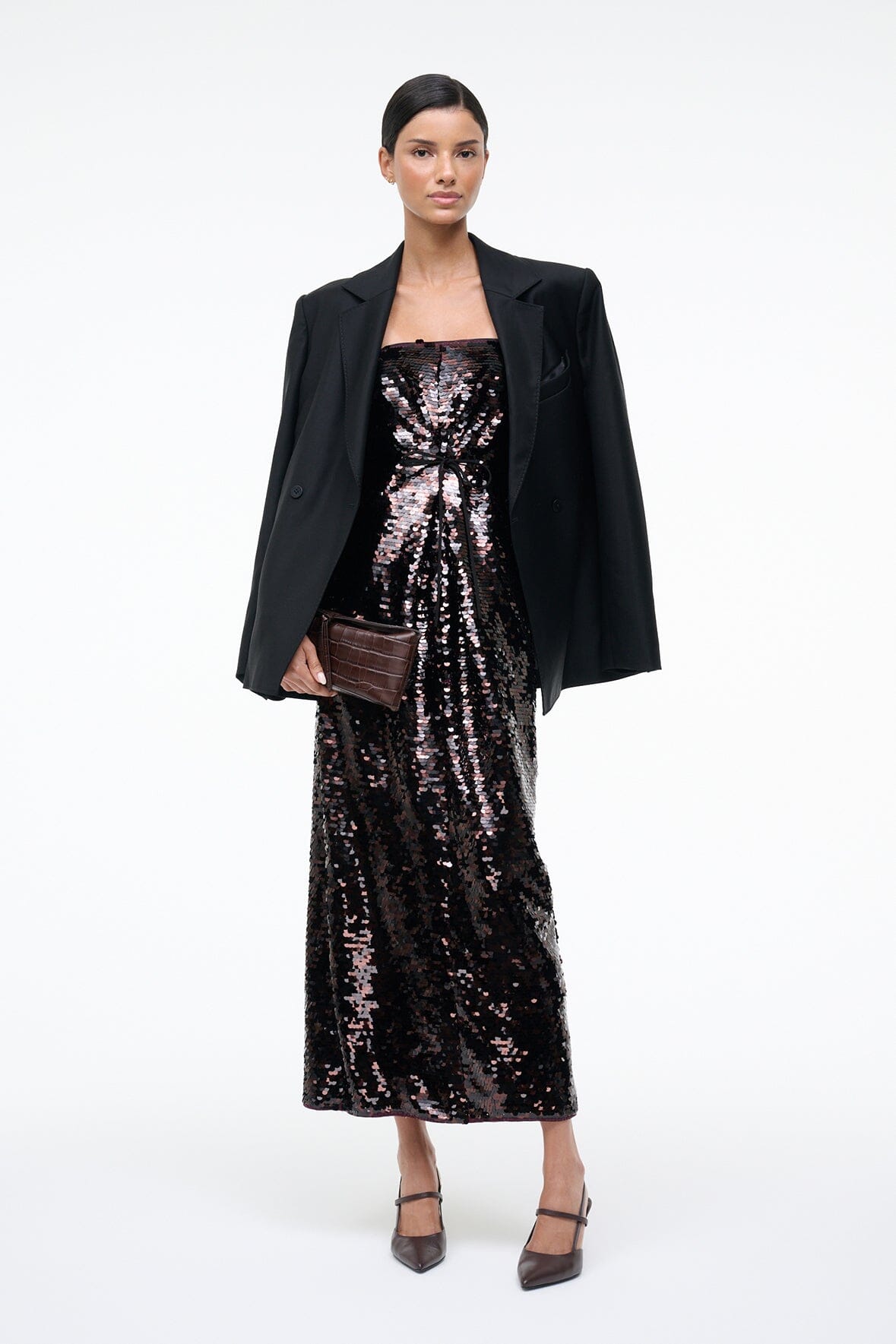 CECE DRESS | ESPRESSO BLACK