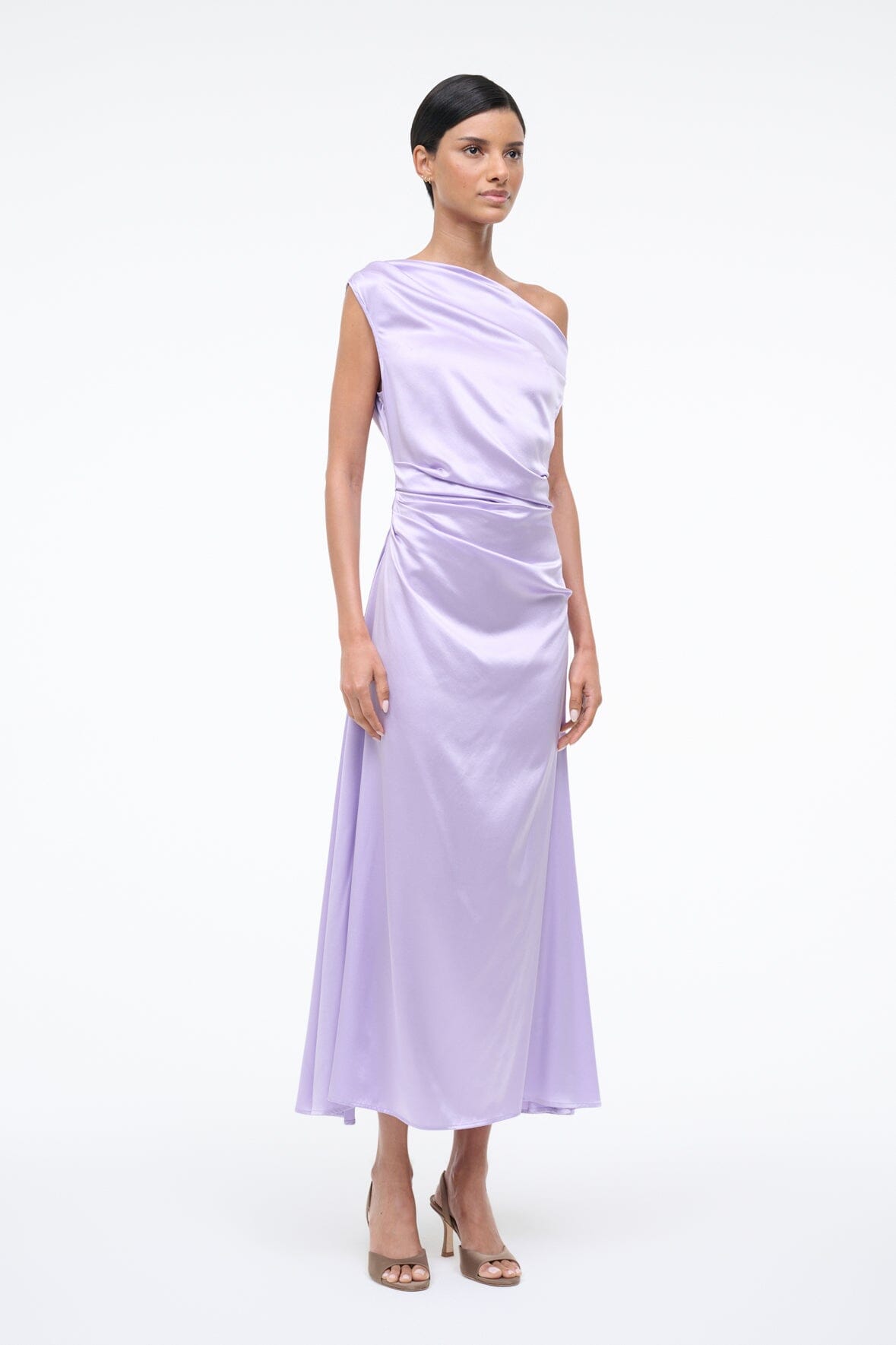 PHARE SILK DRESS | WISTERIA