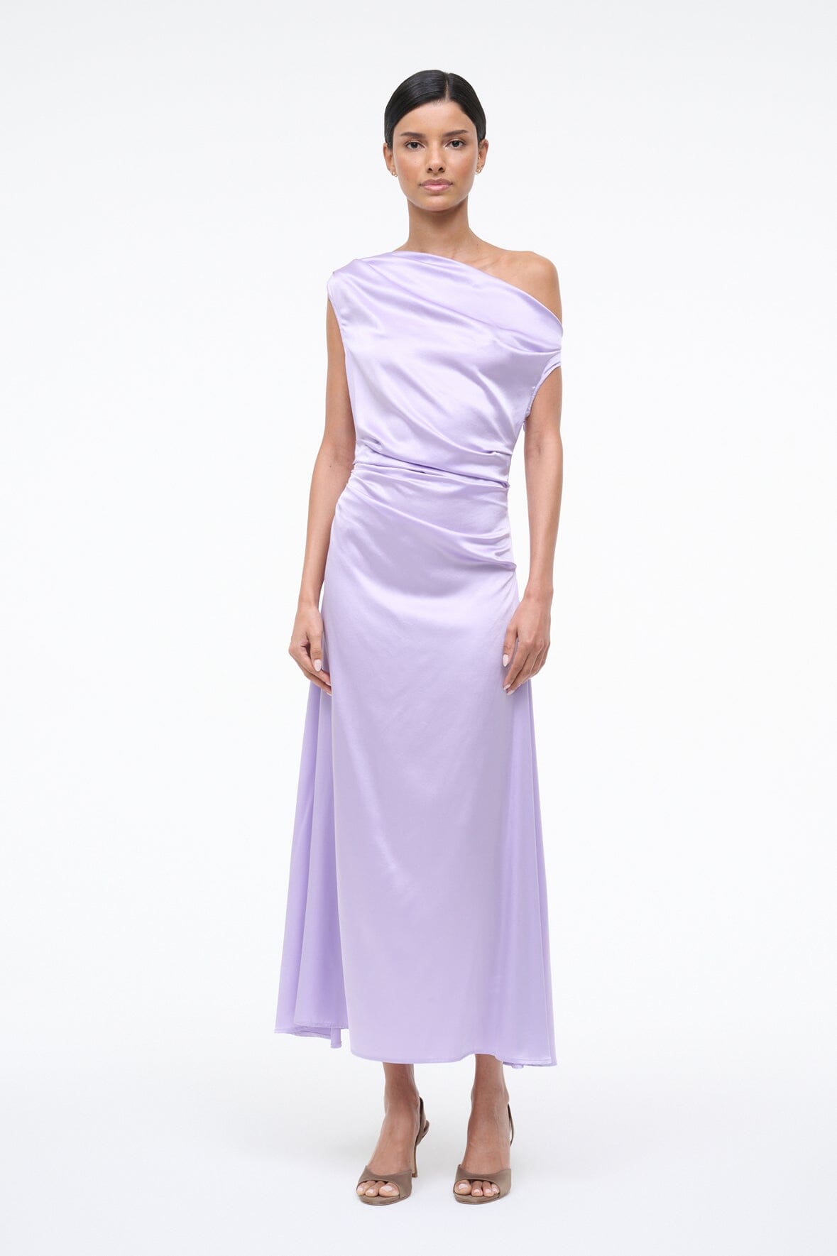 PHARE SILK DRESS | WISTERIA