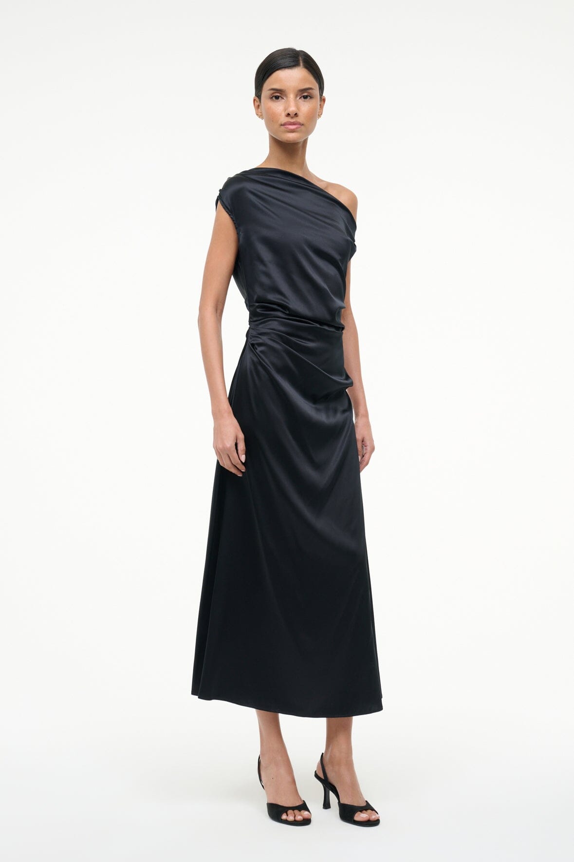 PHARE SILK DRESS | BLACK