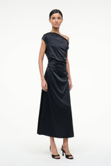 PHARE SILK DRESS | BLACK