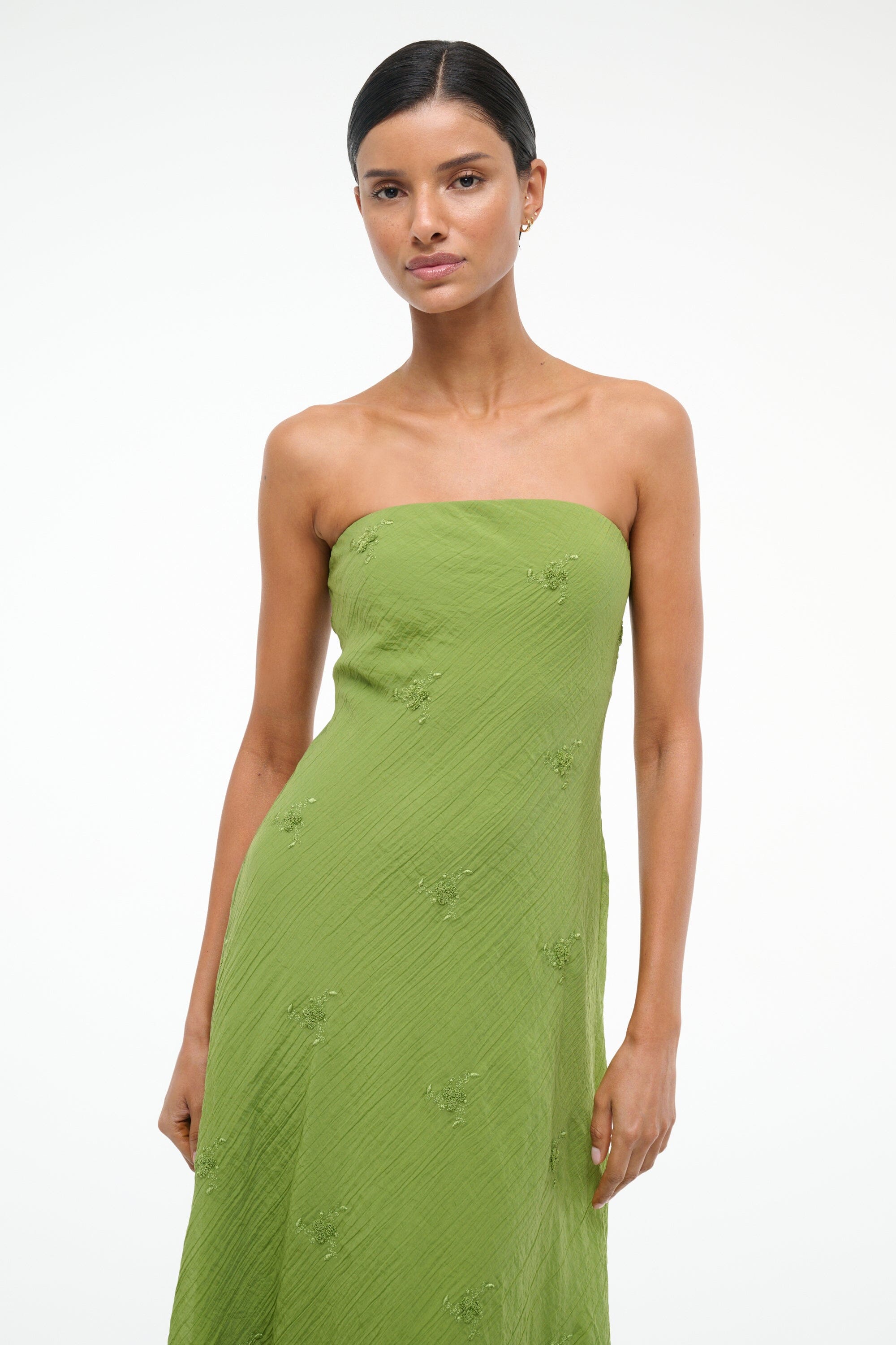 CASSIE DRESS | GARDEN GREEN