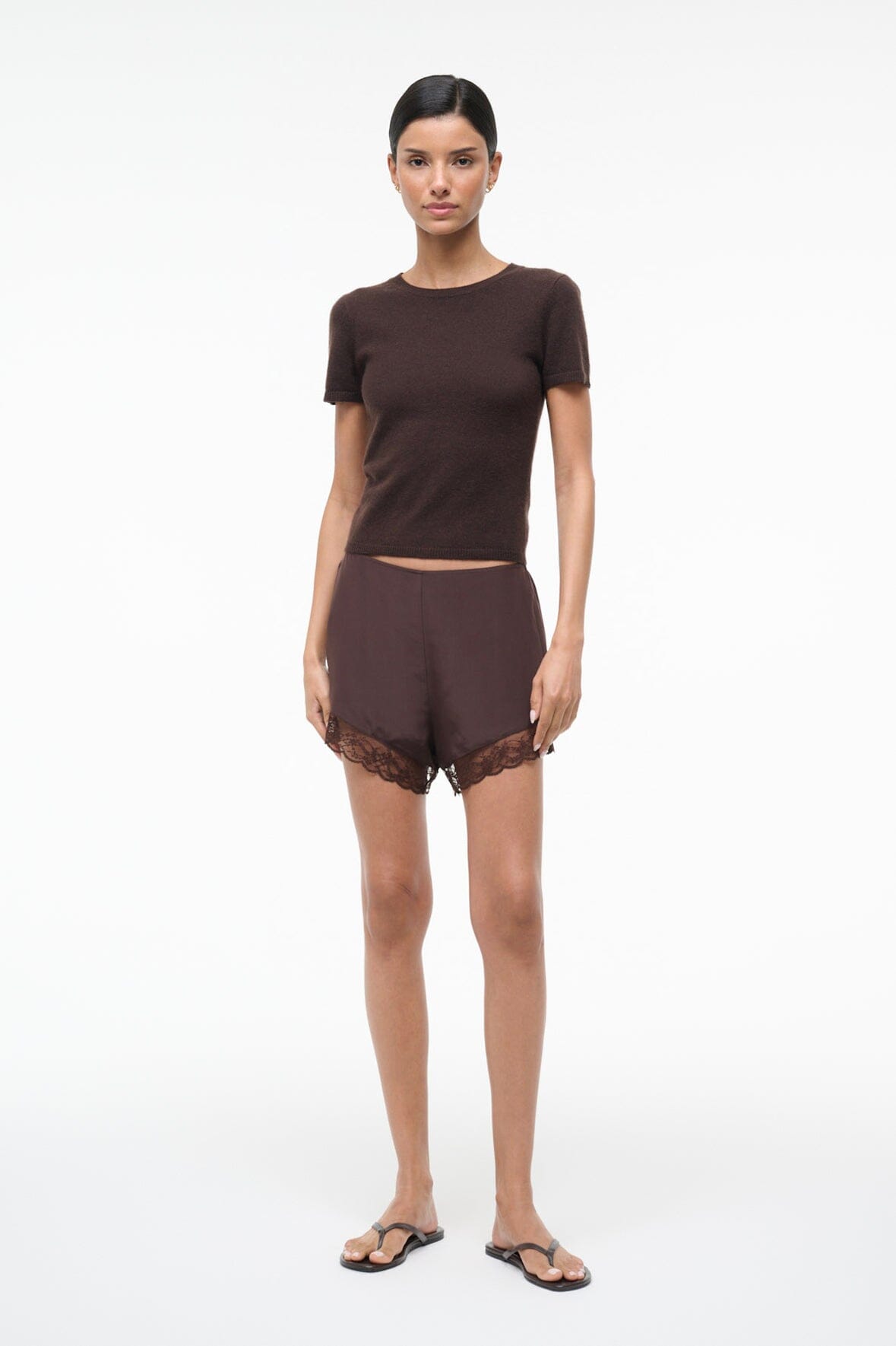 VON SILK SHORT | EARTH