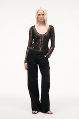 MILA TOP | BLACK STARFISH