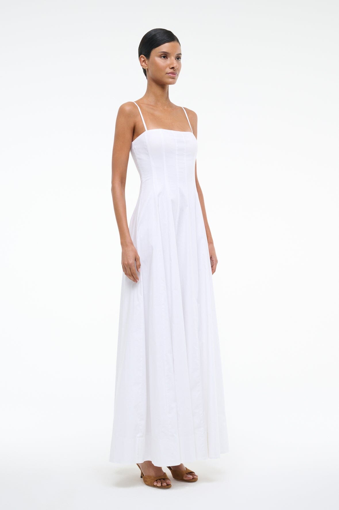 WYLIE MAXI DRESS | WHITE