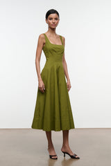WELLS DRESS | PEAR