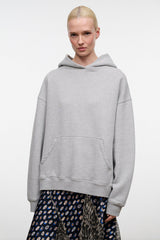 LOUNGE TERRY HOODIE | HEATHER GREY