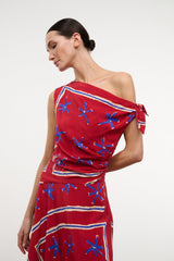 PORTIA DRESS | PAINTED FOULARD