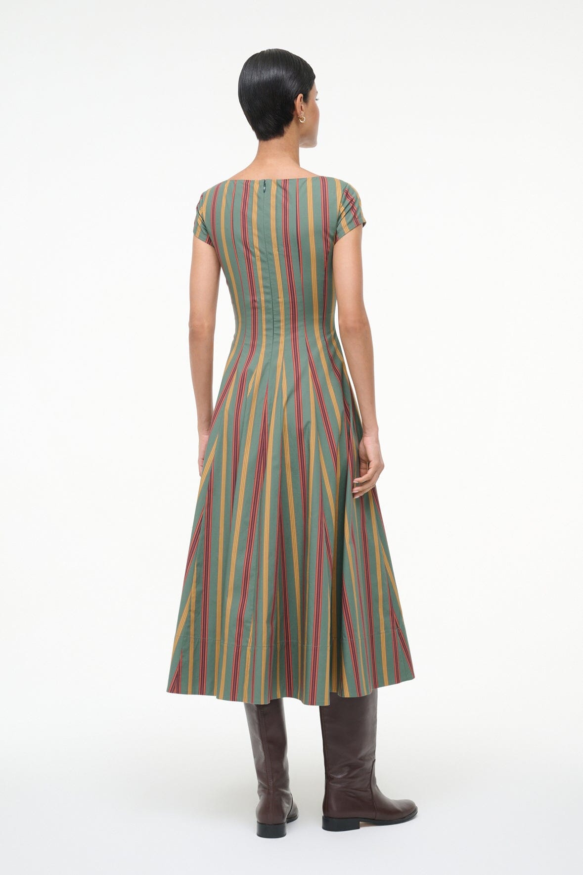SHORT SLEEVE WELLS DRESS | TRAILBLAZER STRIPE