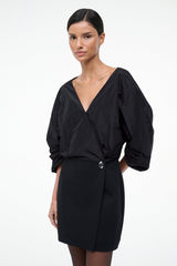 ORION MINI DRESS | BLACK