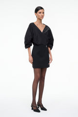 ORION MINI DRESS | BLACK