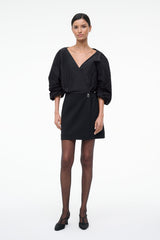 ORION MINI DRESS | BLACK
