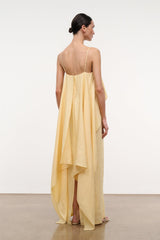 VALENCIA LINEN DRESS | BUTTER