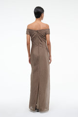 CHEYENNE DRESS | TAUPE