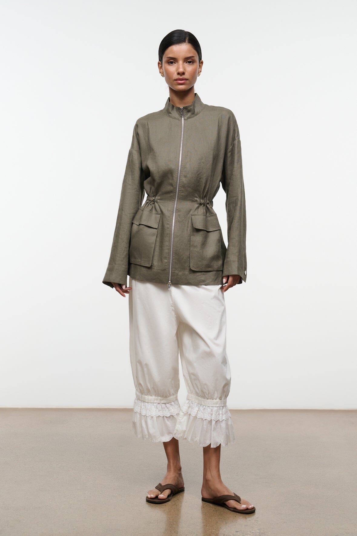 REED LINEN JACKET | THYME