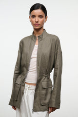 REED LINEN JACKET | THYME