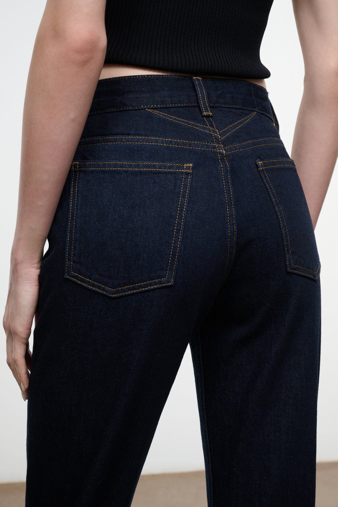 TEDDY STRAIGHT JEAN | INDIGO