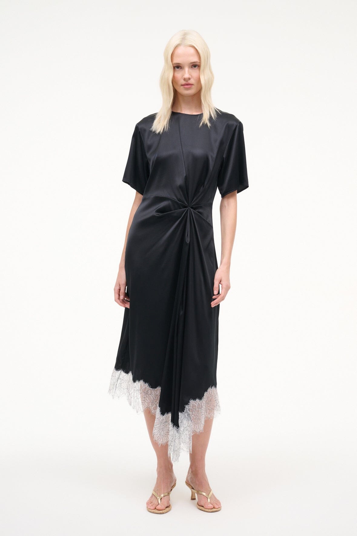 SONOMA SILK DRESS | BLACK