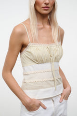 HALIE TOP | ECRU